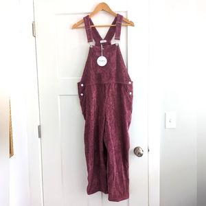 New with Tags One Loved Babe Corduroy Overalls